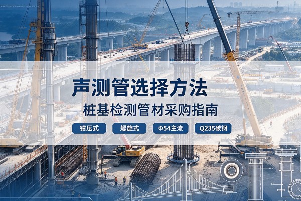 盘龙声测管选型标准